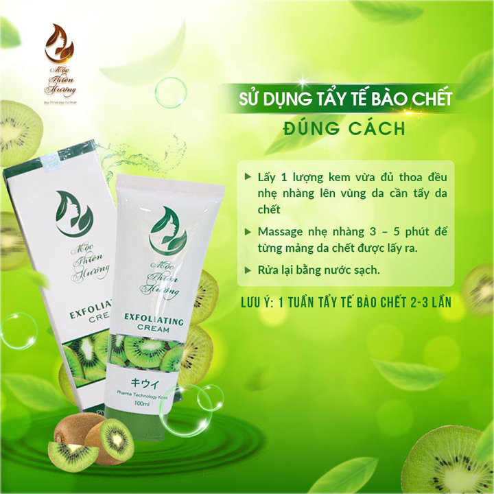 Kem Tẩy Tế Bào Chết, tẩy da chết Dành Cho Da Mặt Exfoliating Cream - Mộc Thiên Hương