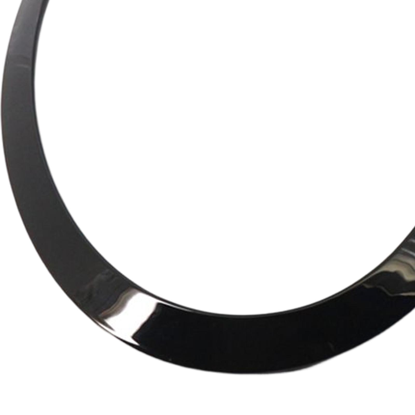 Scratch Headlight Chrome Headlight Surround ,Direct Replaces Spare Parts, Durable Accessory, Headlight Bezel