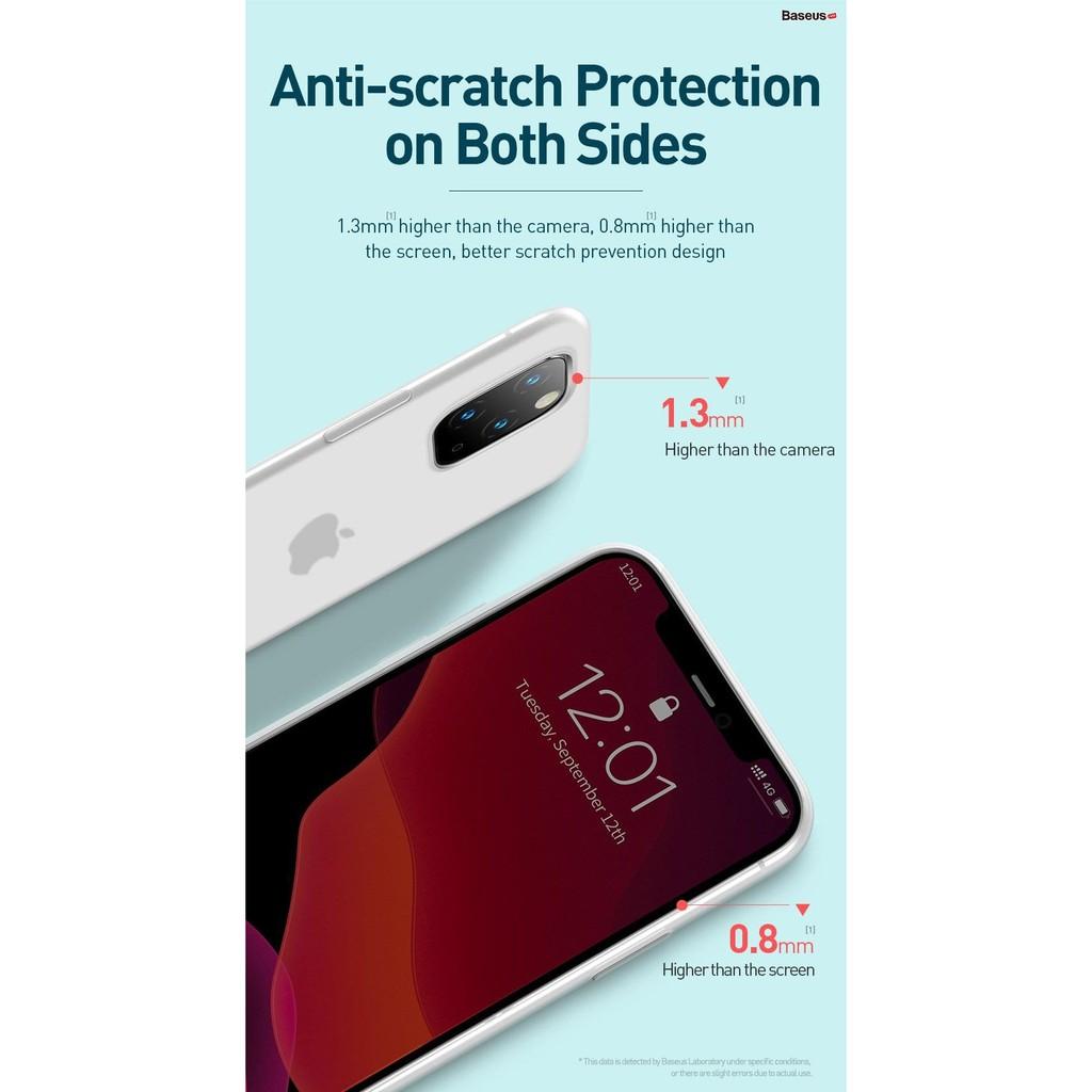 Ốp lưng chống va đập, bám bẩn dành cho iPhone 11/Pro/ Pro Max, hàng Chính Hãng Baseus
