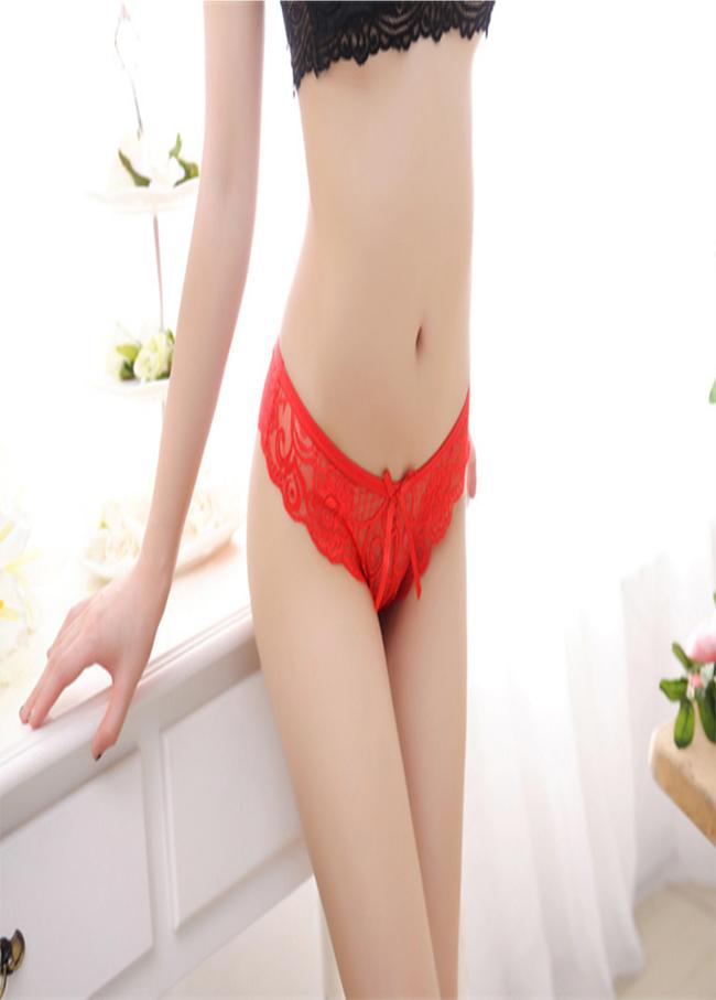 Bộ 5 quần lót nữ lưng thấp ren trong suốt