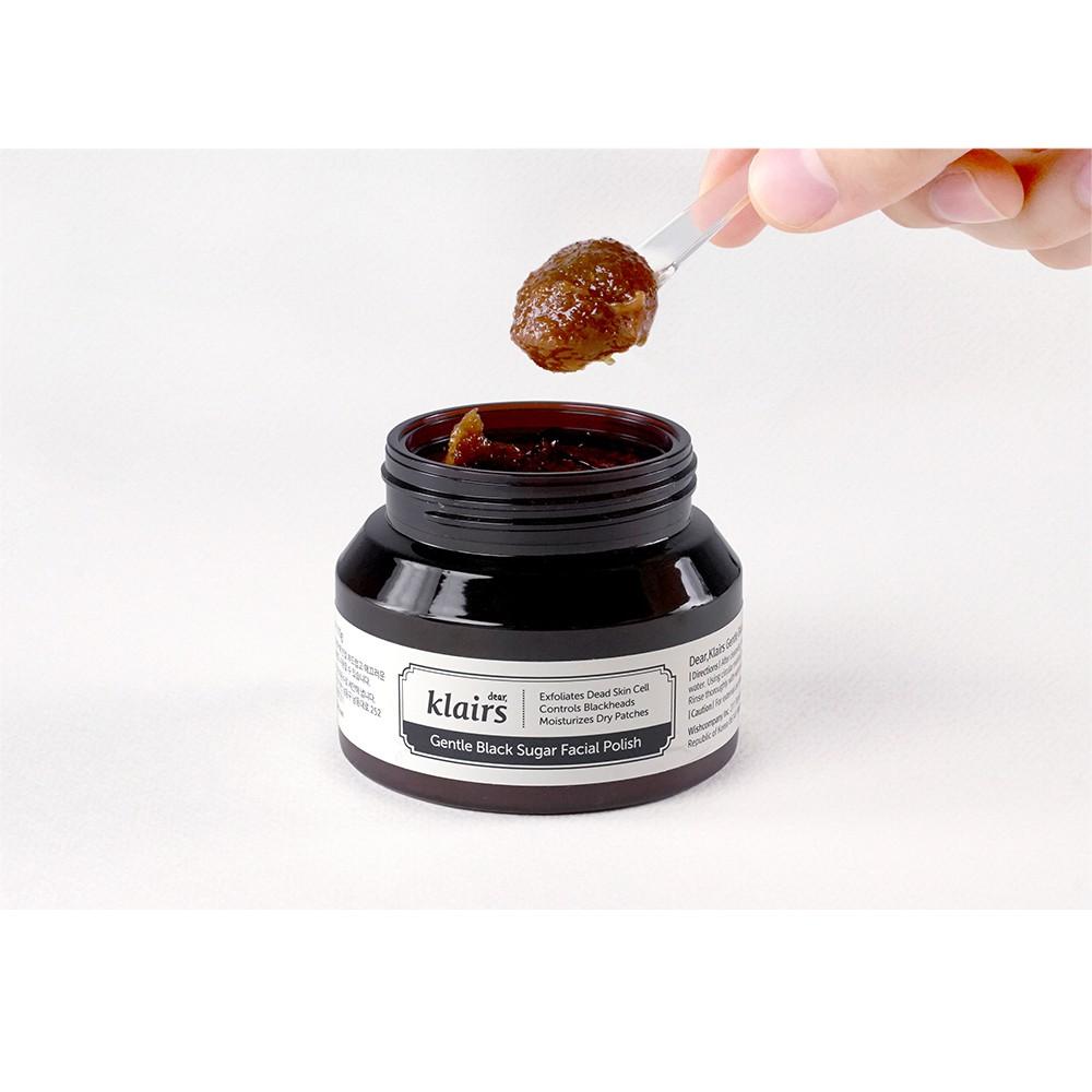 Tẩy Da Chết Dear, Klairs Gentle Black Sugar Facial Polish 110G