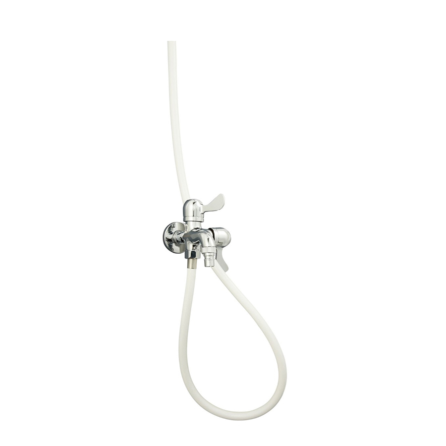 Sen tắm dây lạnh Viglacera VG508, chất liệu đồng nguyên chất, mạ crom - niken, đầu vòi kết cấu dạng tổ ong - Hoa Sen Home - Hàng chính hãng