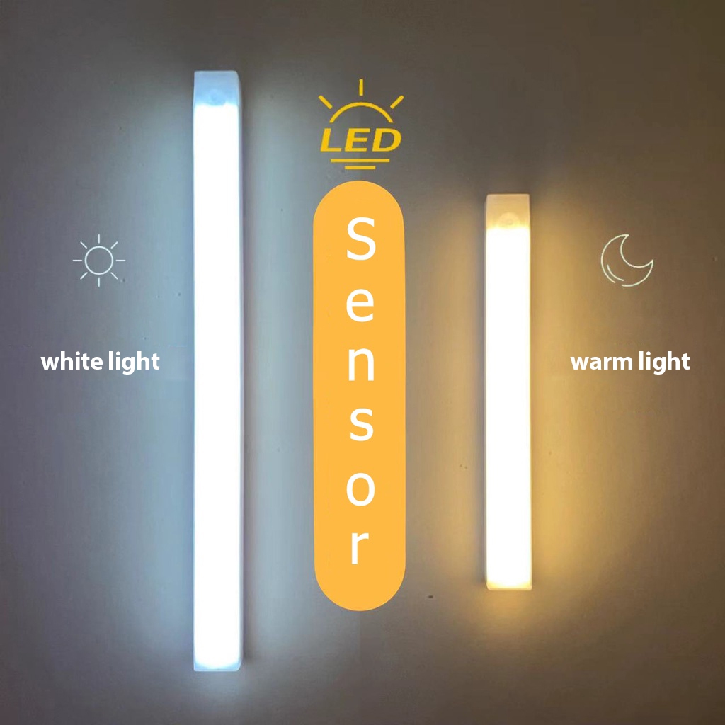 Đèn LED Cảm Biến Chuyển Động Nhiều Kích Cỡ Cảm Ứng Hồng Ngoại 3 Chế Độ Không Dây Điều Chỉnh Độ Sáng Qua 1 Lần Nhấn Ánh Sáng Bảo Vệ Mắt Tốt Tự Động Bật/Tắt Ban Đêm Đèn Học Làm Việc Đọc Sách Ngủ Cao Cấp Dễ Tháo Lắp Tiện Gắn Giường Cầu Thang Toilet Tủ USB