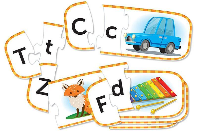 Learning Resources Learning Resources Bộ học bảng chữ cái - Alphabet Puzzle Cards