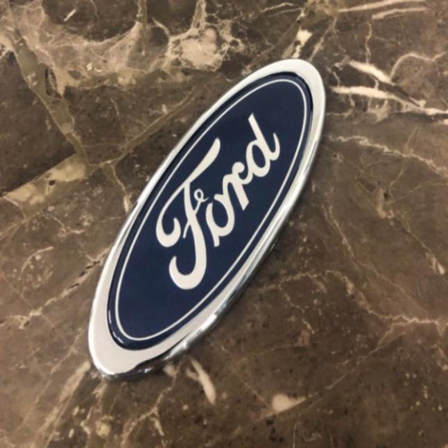 Logo biểu tượng sau xe ô tô Ford Kích thước 15x6cm KLJ15