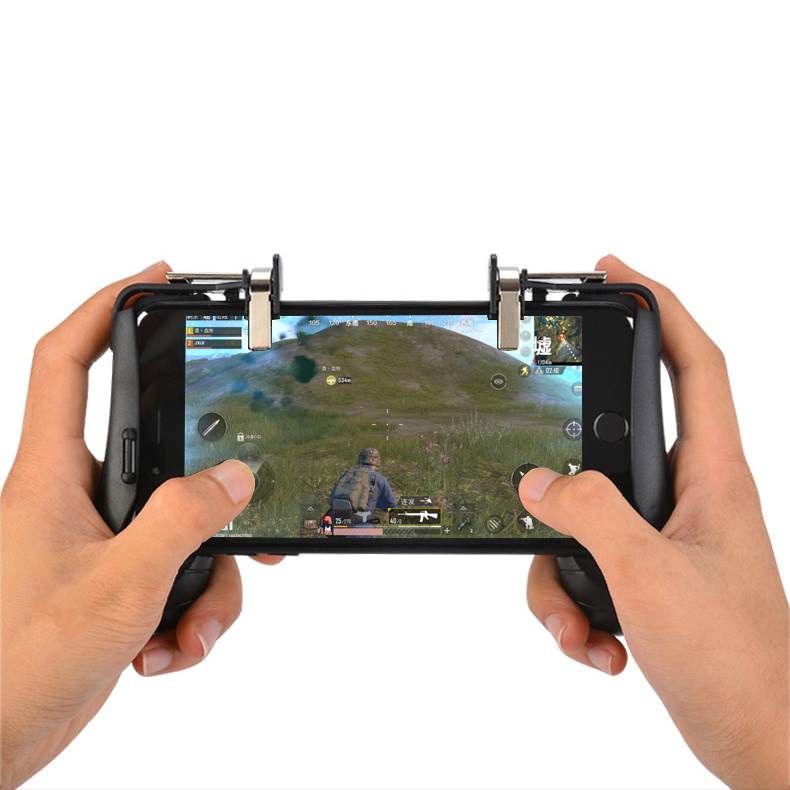 Tay Cầm Game Nút Chơi Game 4 Trong 1 Có Nút Bắn Cho Điện Thoại Pubg, Ros, Free Fire Controller