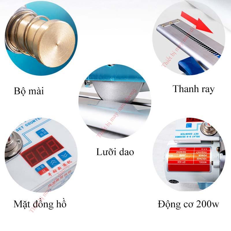 Đầu máy cắt vải đầu bàn đồng hồ lớn