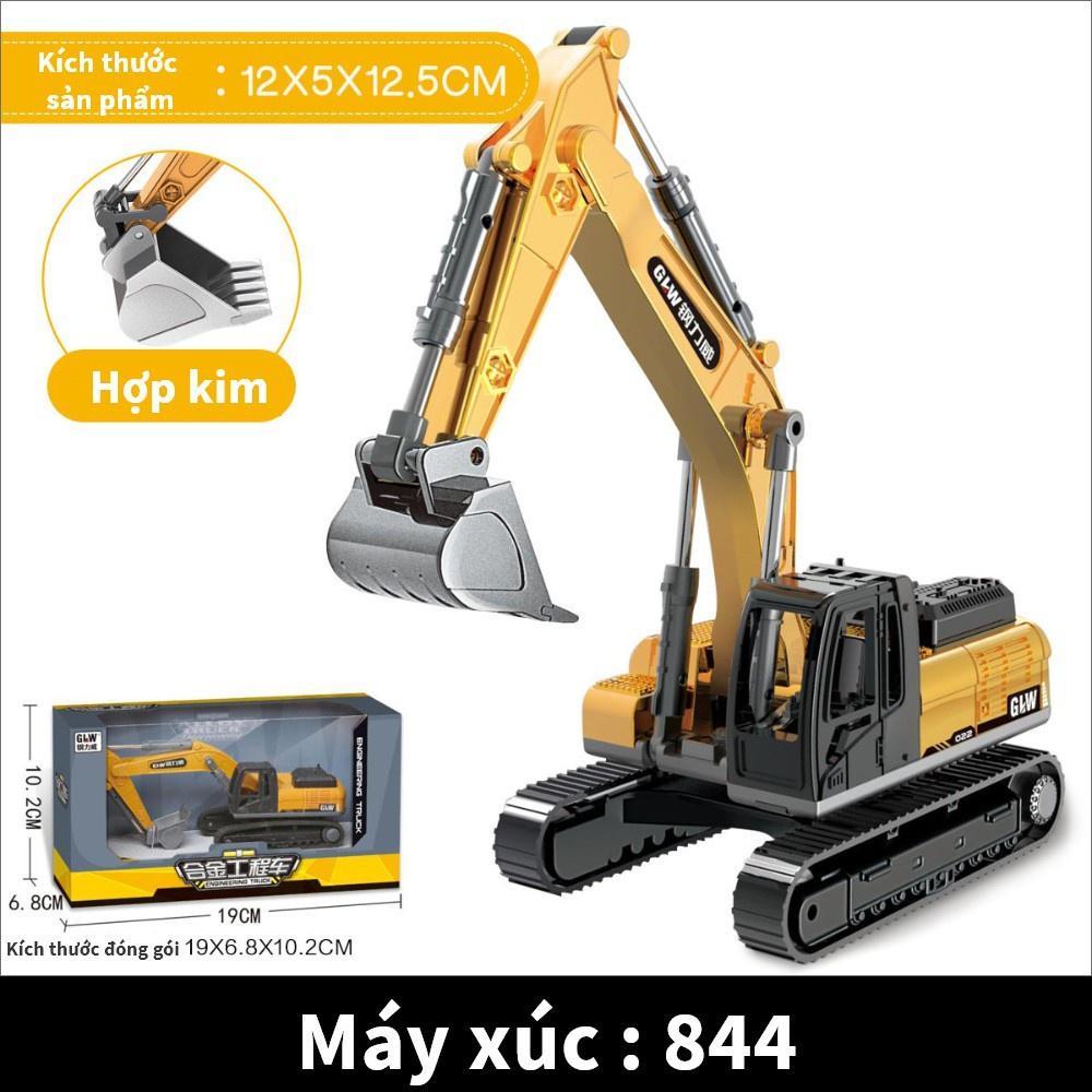 Mô hình xe công trình, đồ chơi giáo dục cao cấp.