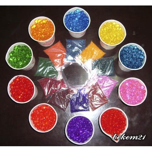 Gói 200 Hạt nở,hạt tinh thể nguyên liệu làm slime