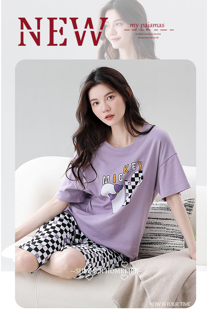 Quần áo mặc nhà cotton 5694