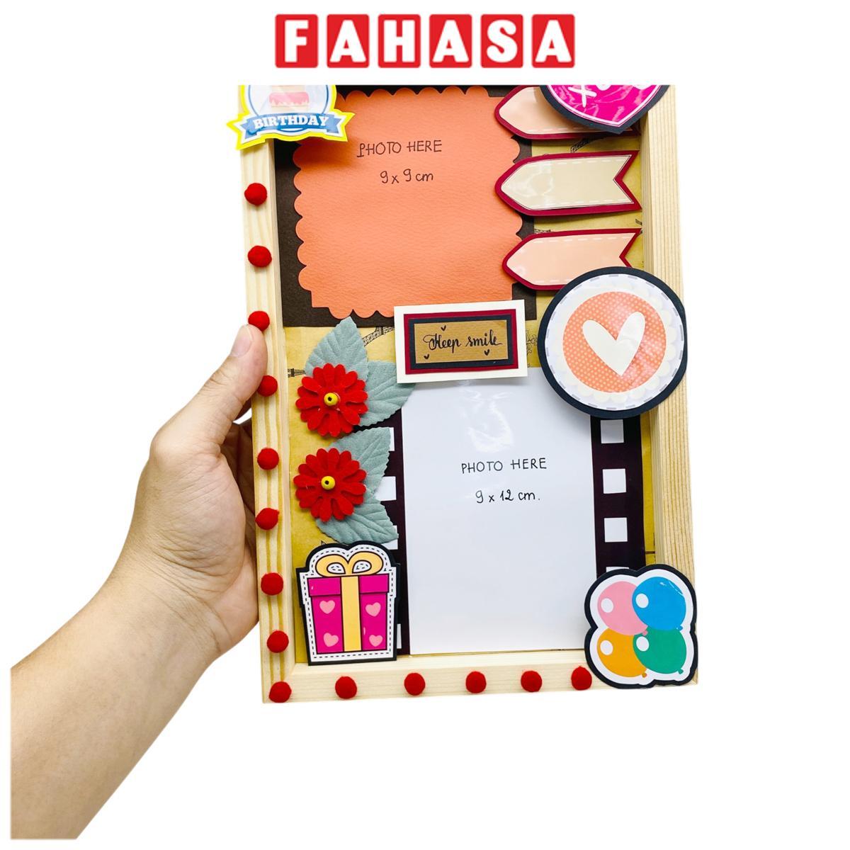 Khung Ảnh Vintage - Keep Smile - Vinacraft