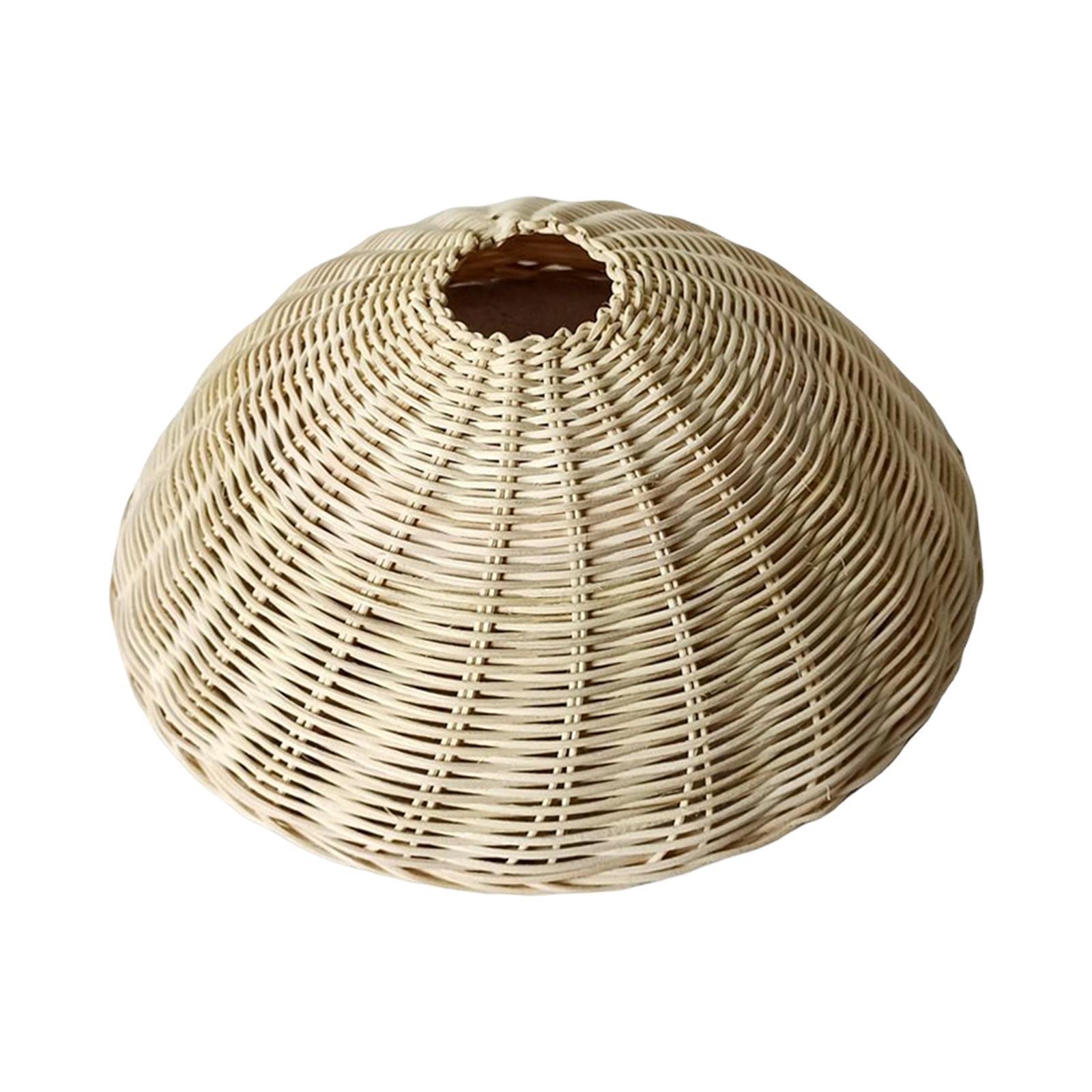 Bamboo Lamp Shade Decoration Light Bulb Cover Bulb Guard for Dining Room