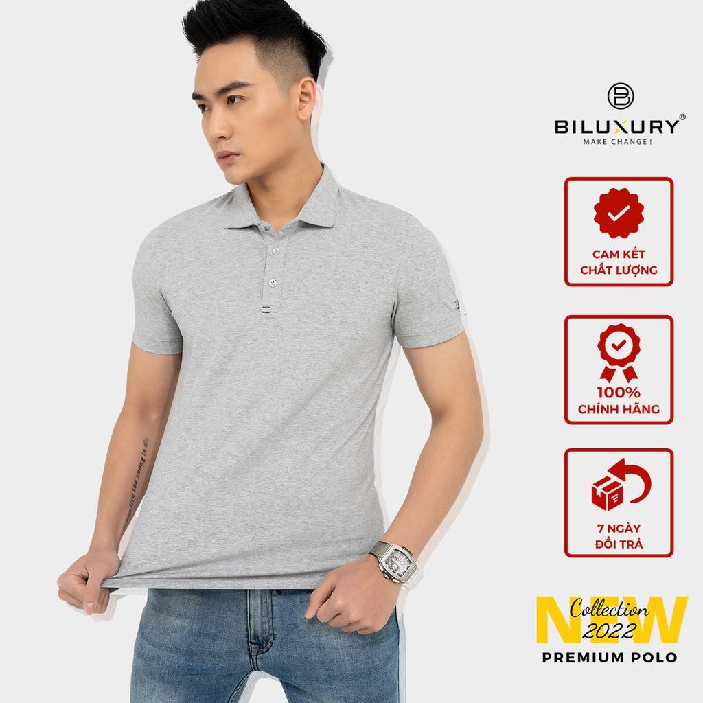 Áo Thun Nam Polo Ngắn Tay Cổ Bẻ Chính Hãng Biman by Biluxury Chất liệu vải Cotton Cao Cấp Kiểu Dáng Body Fit Lịch Lãm, Trẻ Trung, Năng Động 5APCB001