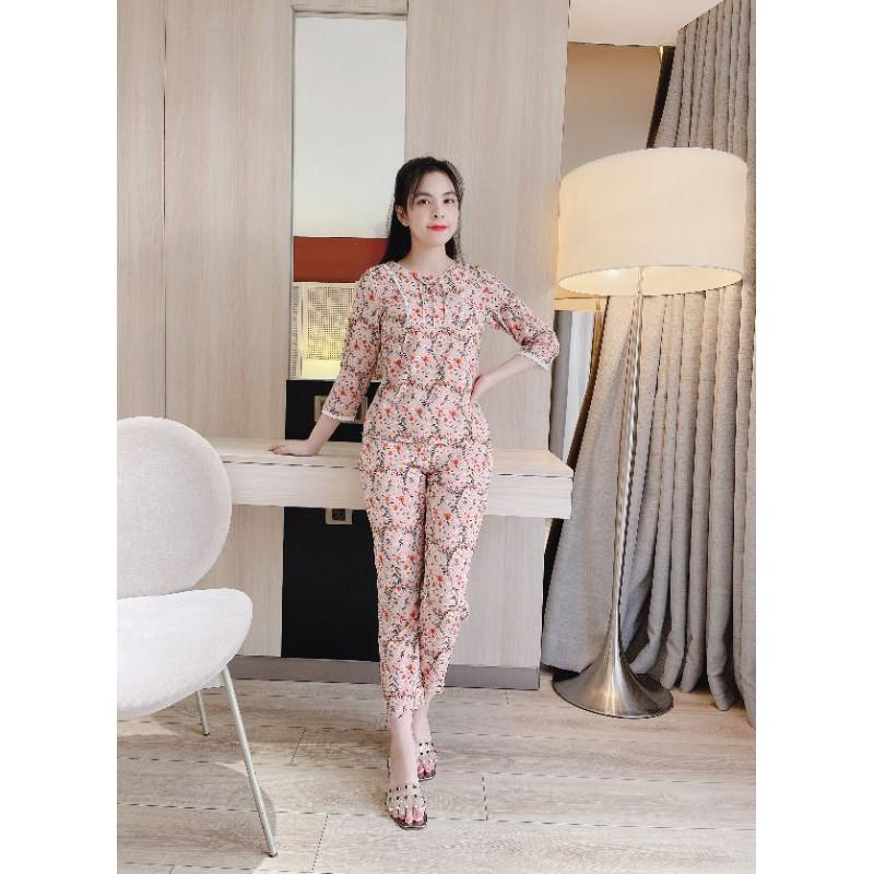 Quần áo mặc nhà, sau sinh 2 ren cao cấp