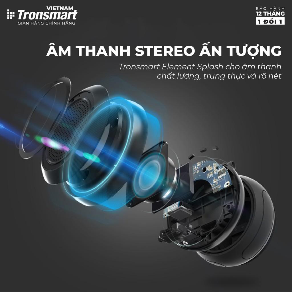 Loa Bluetooth 4.2 Tronsmart Element Splash - Âm thanh vòm 360 Công suất 7W - Hàng chính hãng - Bảo hành 12 tháng 1 đổi 1