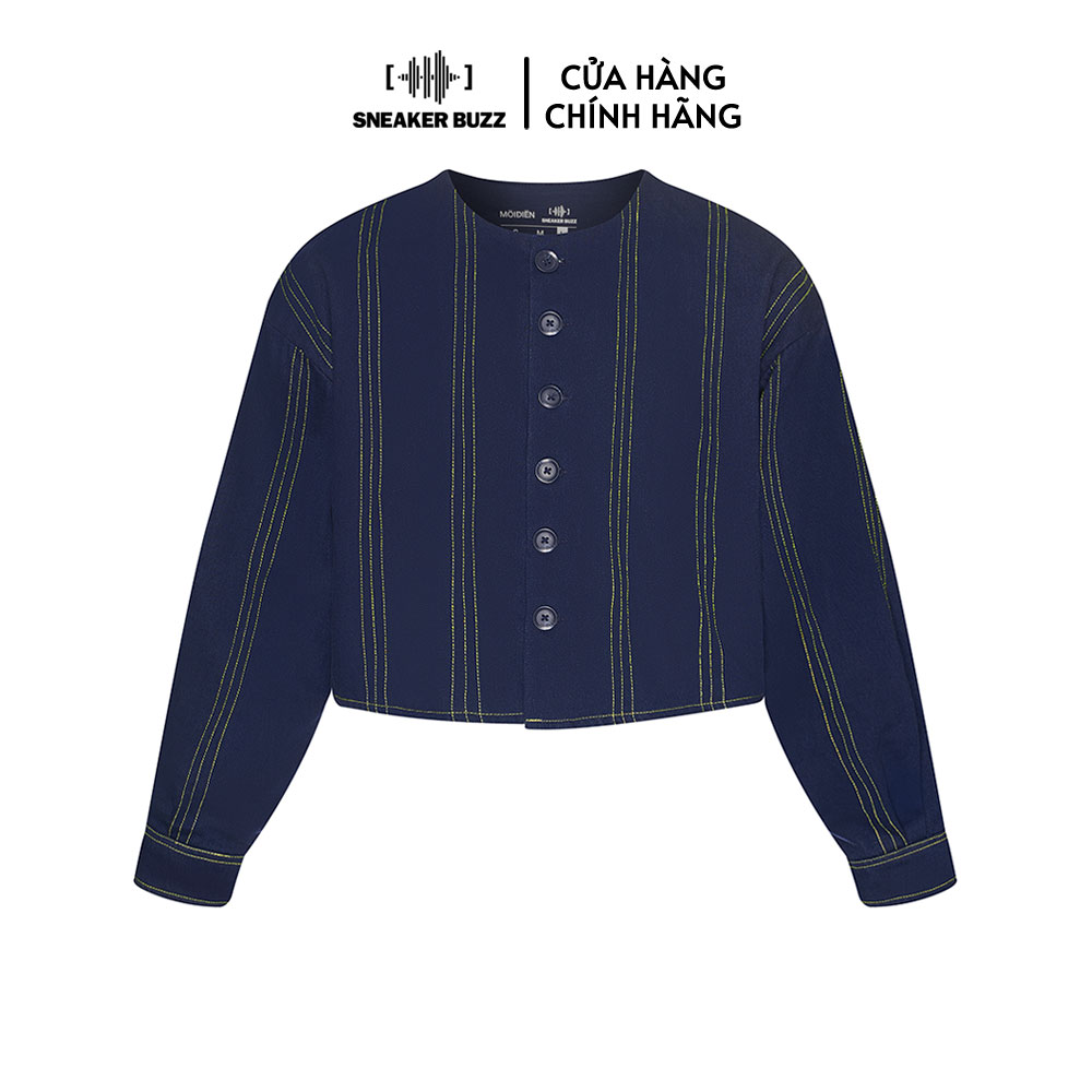 BUZZ /+84/ x MÔI ĐIÊN CROPPED JACKET – ÁO KHOÁC PHI GIỚI TÍNH MD22401_040