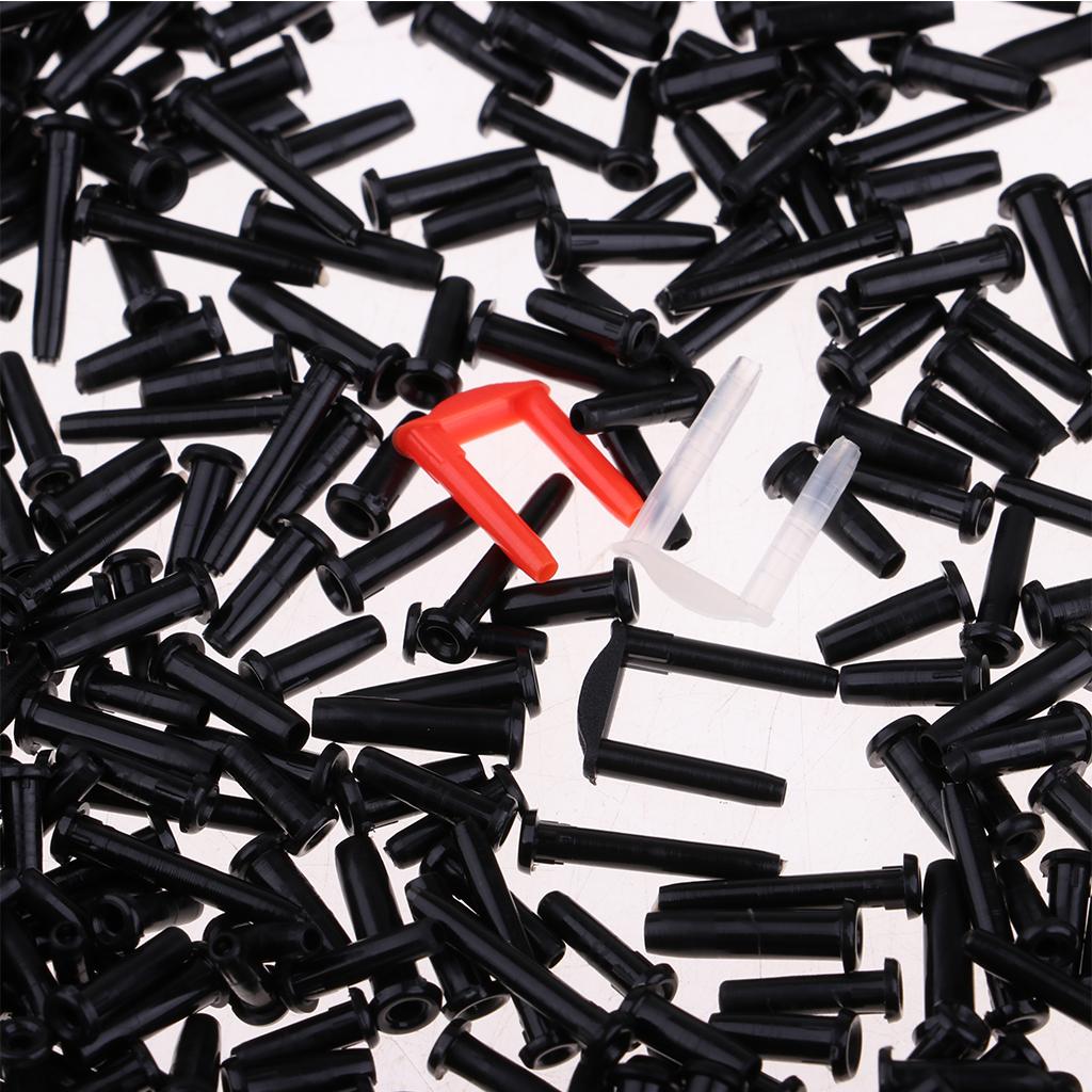 Nylon Grommets Eyelets Racket String Protector, Sports Equipment Badminton Racket Guard Tube Nylon Grommets Eyelets String Protector