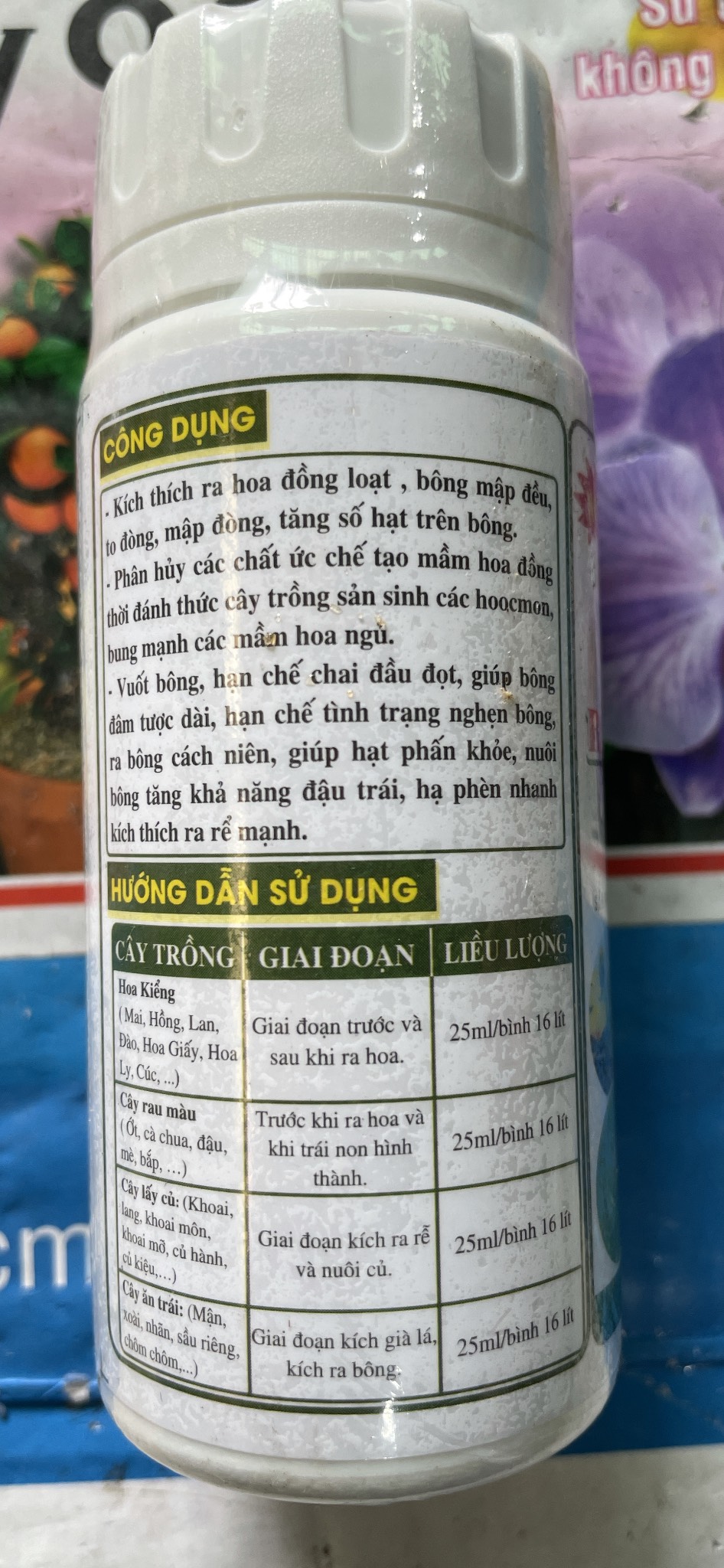 Siêu bung nụ Bật cánh hoa LT-161 lọ 100ml