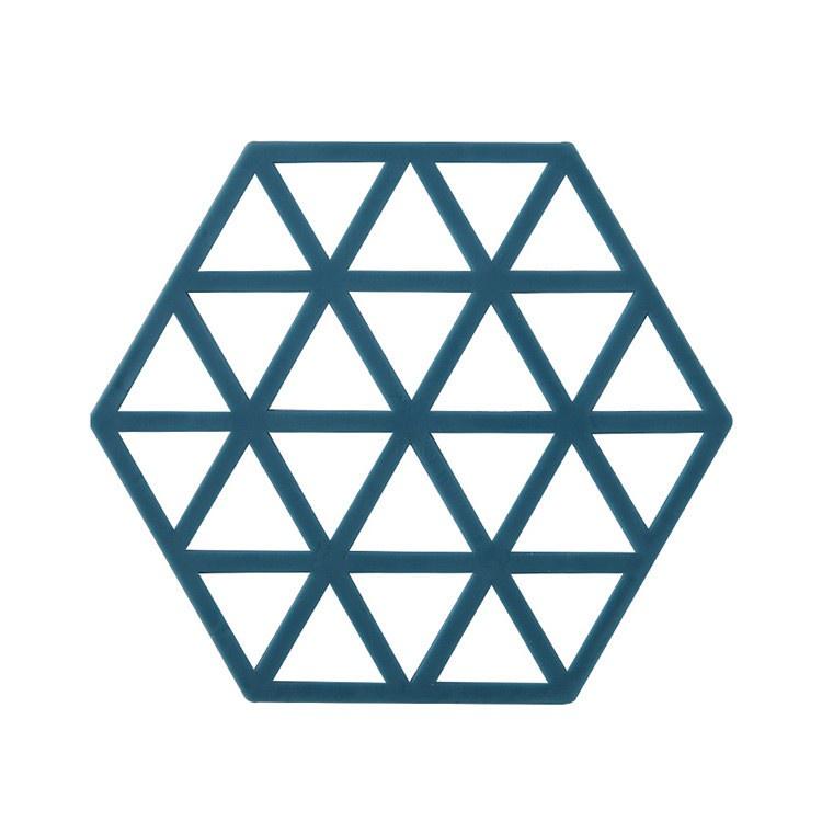 Miếng đế lót nồi kẻ sọc silicon