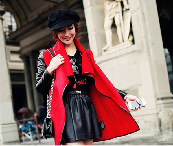 Mũ bê rê có vành phong cách Hàn nón nồi nỉ thời trang