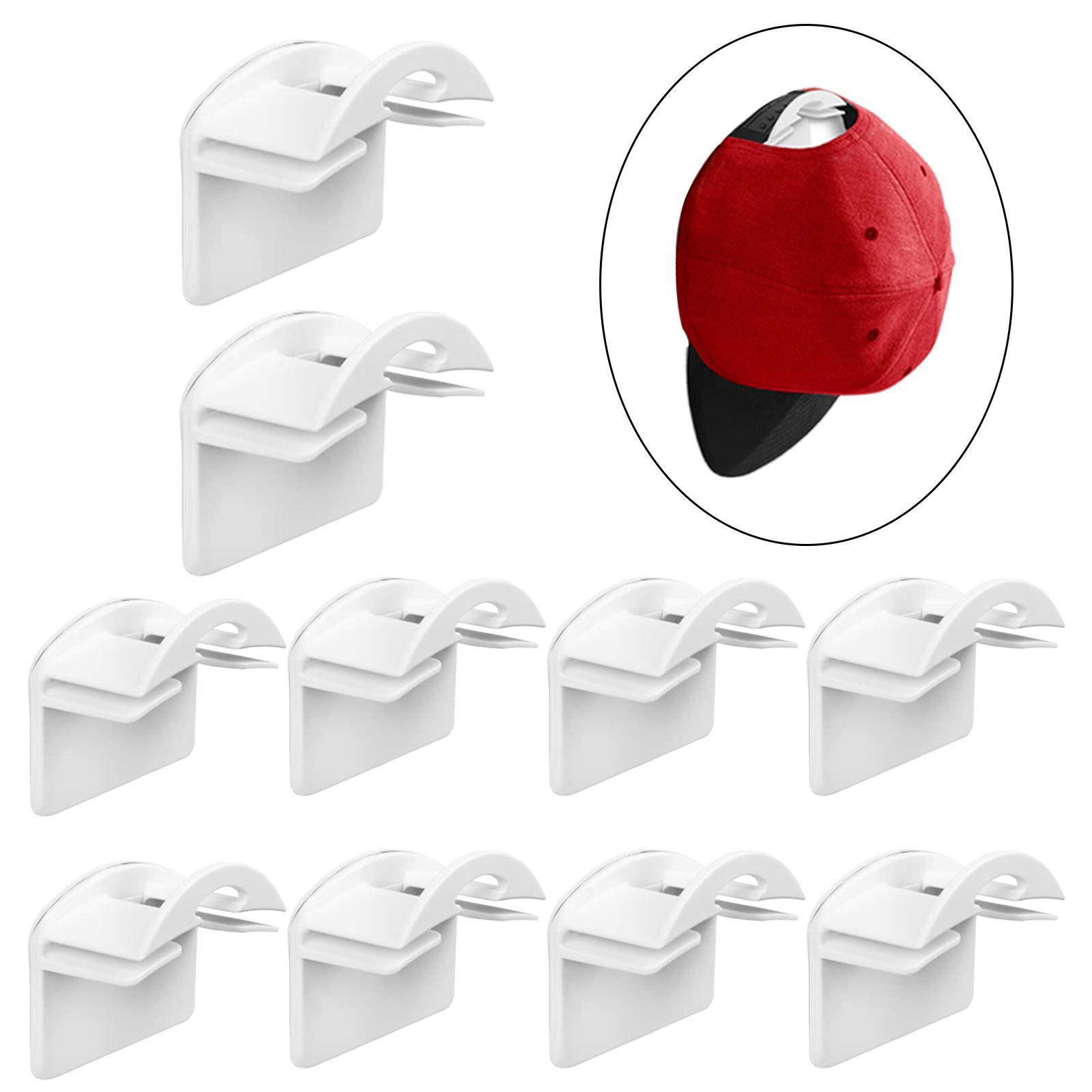 10x Hat Holder Rack Baseball Cap Storage Organizer Wall Mount Hanger