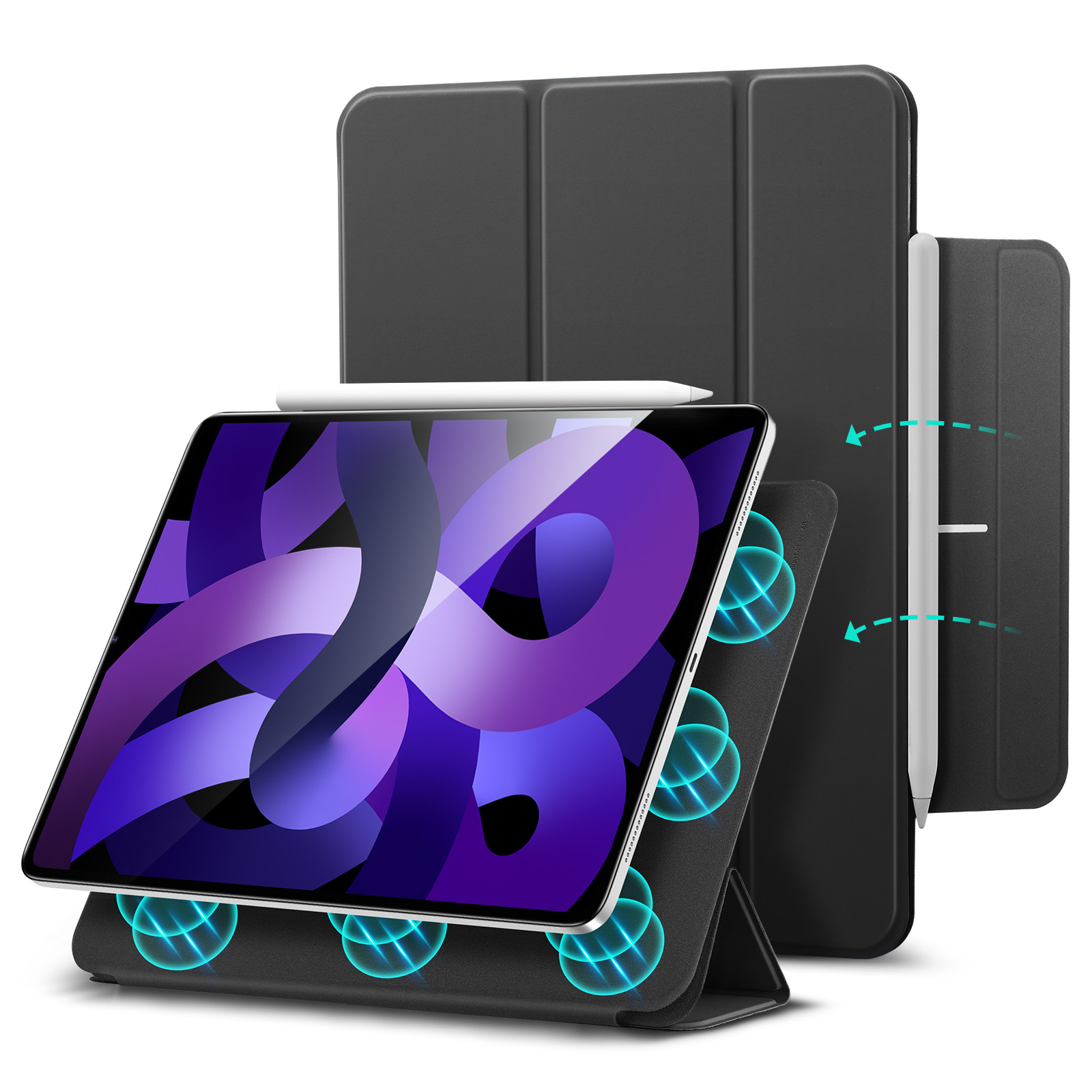 Bao Da Dành Cho iPad ESR Rebound Magnetic Slim Case - Hàng Chính Hãng