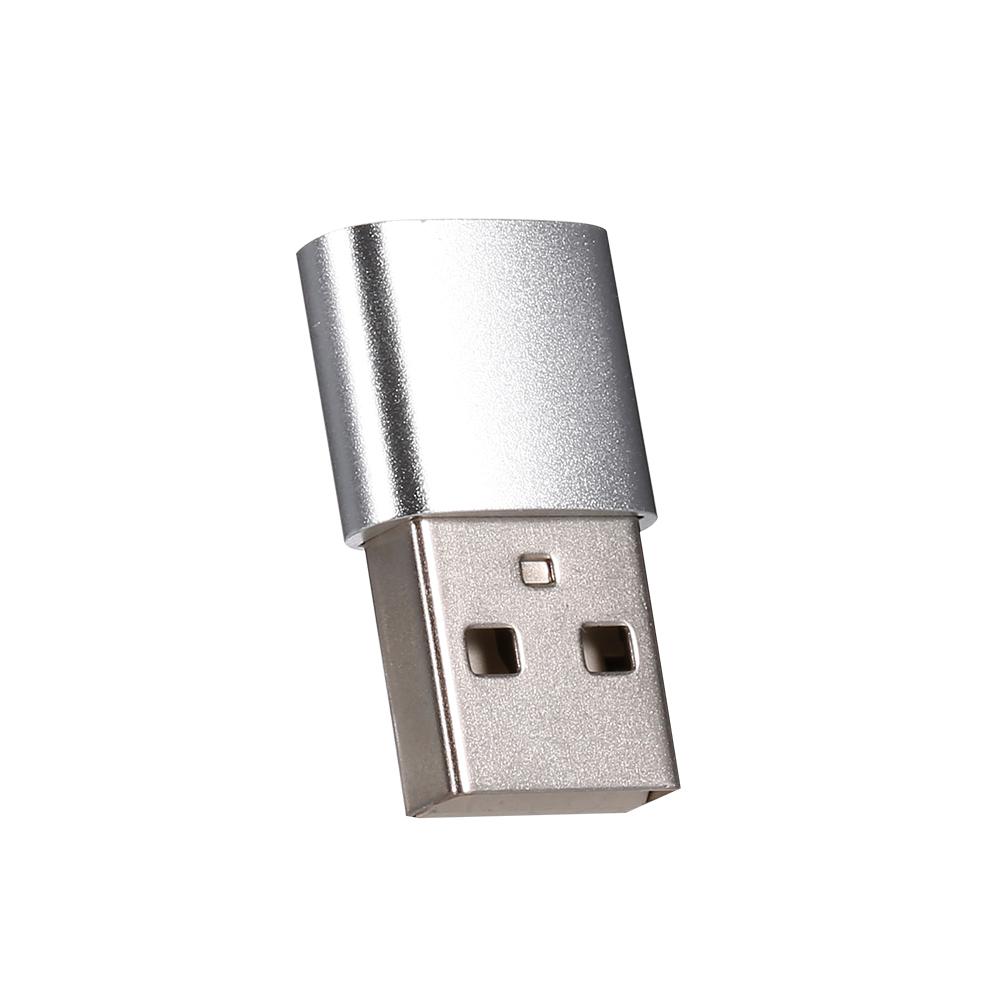 Type-C to USB Adapter USB 2.0 Adapter High Speed Transmission Adapter Aluminium Alloy Shell Adapter for Computer Phone