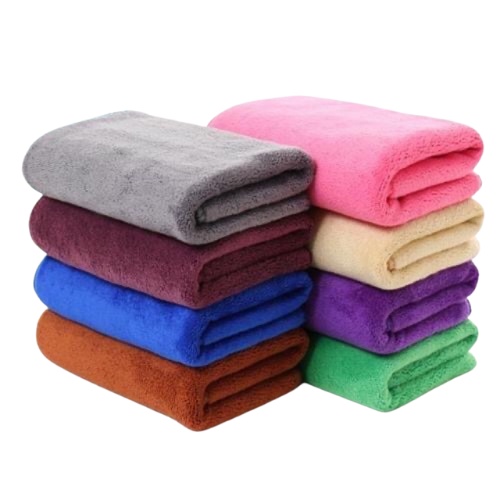 Khăn lau đa năng bằng sợi Microfiber,  siêu mềm siêu thấm nước 30x50cm - Chính hãng MINIIN (Giao màu ngẫu nhiên)