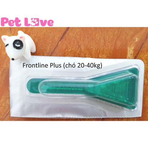 1 tuýp Frontline Plus nhỏ gáy trị ve, rận, bọ chét (chó từ 20- 40kg)