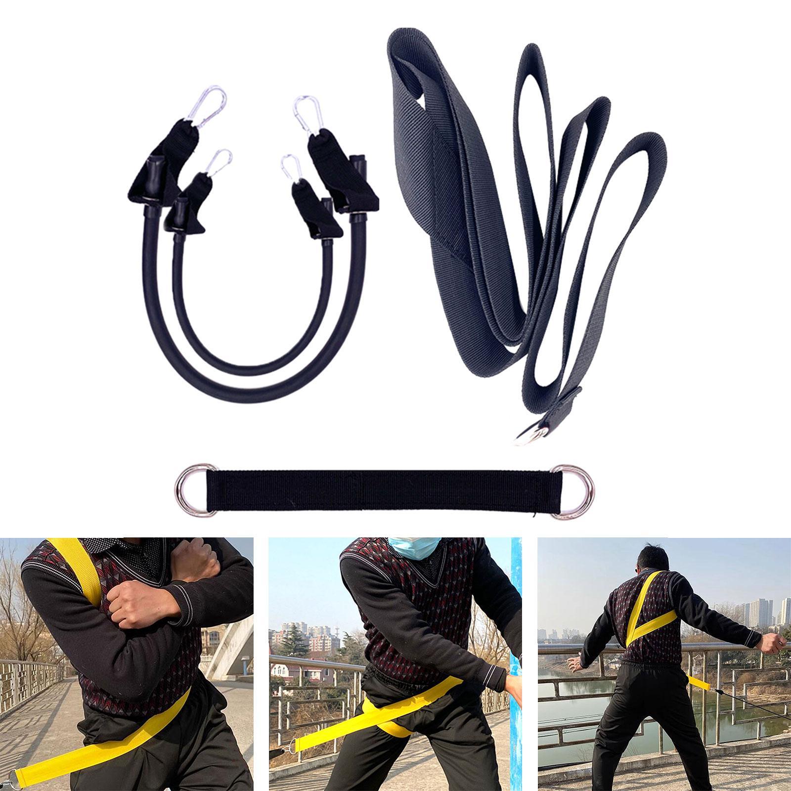 Golf Swing Training Belt Training Aid Nylon Belt Warm up Rope Golf Swing Trainer Correction Tool for Adult Indoor and Outdoor
