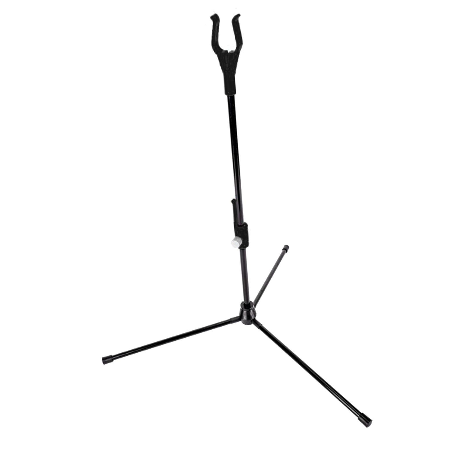 Recurve  Holder Bow Tripod 18.9" Height Folding 3 Legs Detachable Supply Bow Rack for Takedown Bow Compound Recurve Bow