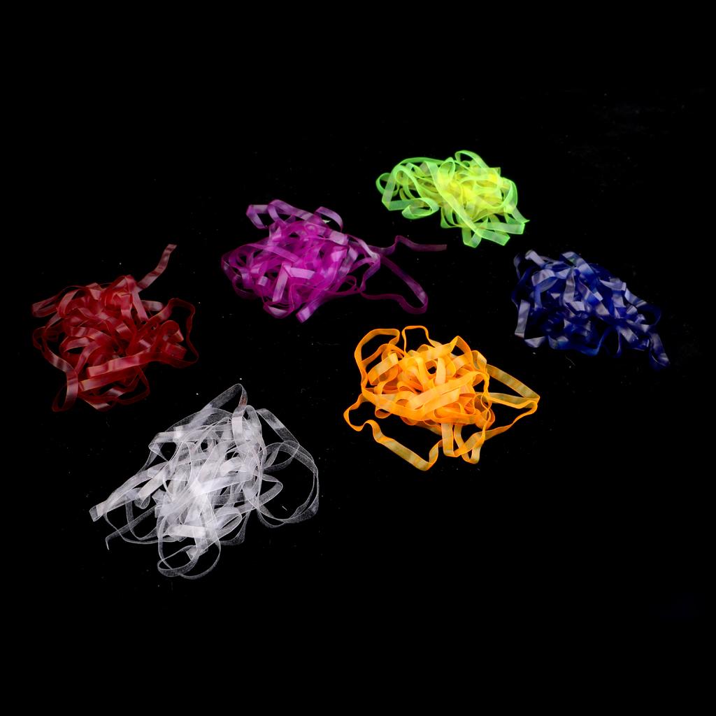 6 Colors Nymph Skin, Elastic Scud Back/Nymph Stretch Sink Skin for Fly Tying