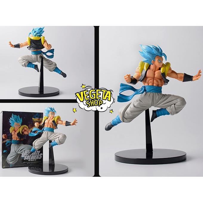 Mô hình Gogeta Dragon Ball Super - Mô hình Gogeta Super Saiyan God Blue - Gogeta tóc xanh - Cao 18-23cm