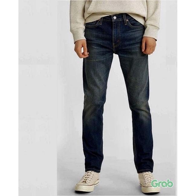 Quần jean nam dài xanh ánh rêu Quần bò nam đẹp Ống đứng cao cấp thời trang vnxk Jeans co dãn HAIAN JEAN