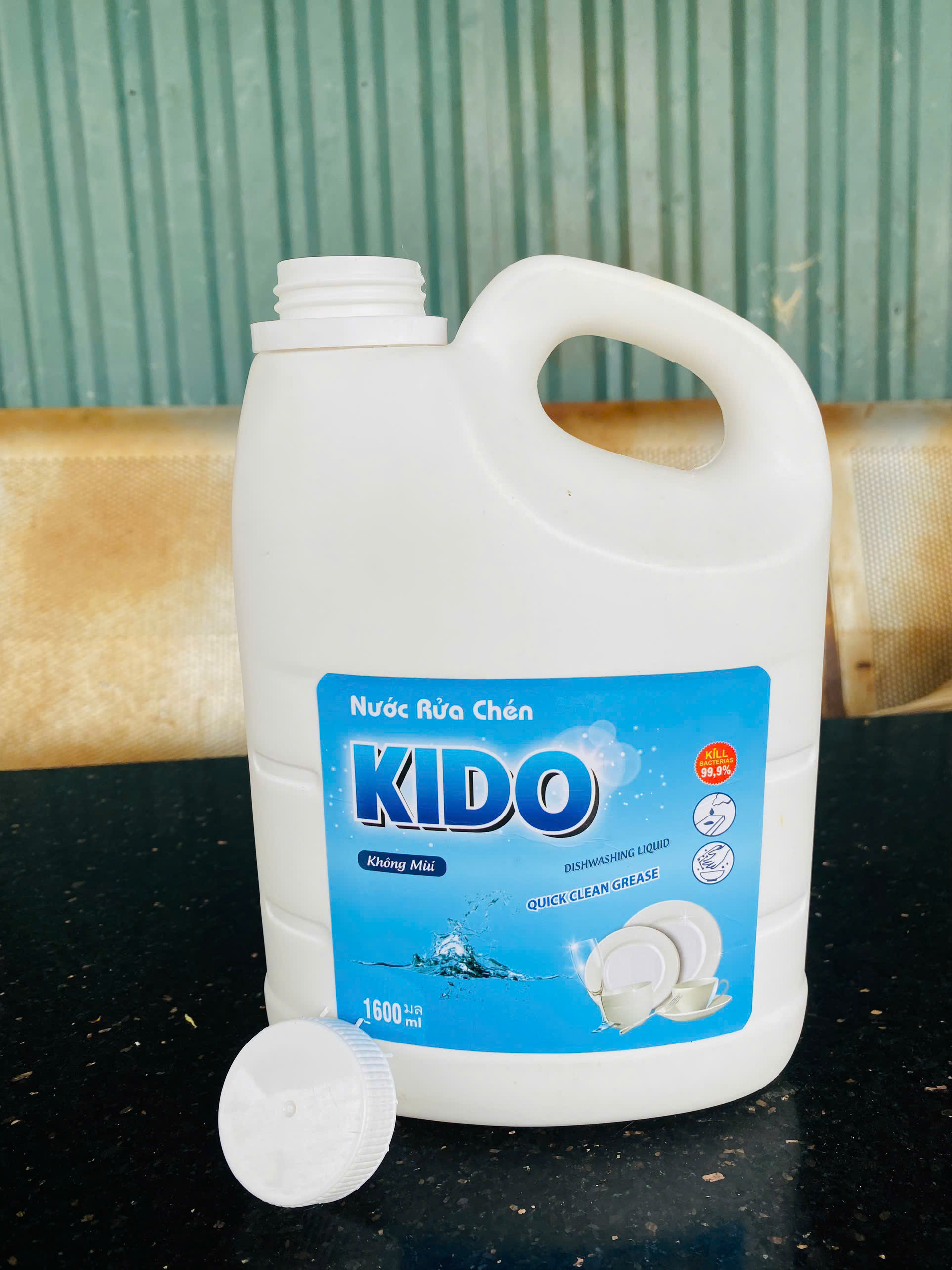 Nước Rửa Chén KIDO Không Mùi 1,6 Lít - Lựa Chọn Tối Ưu Cho Gia Đình Bạn