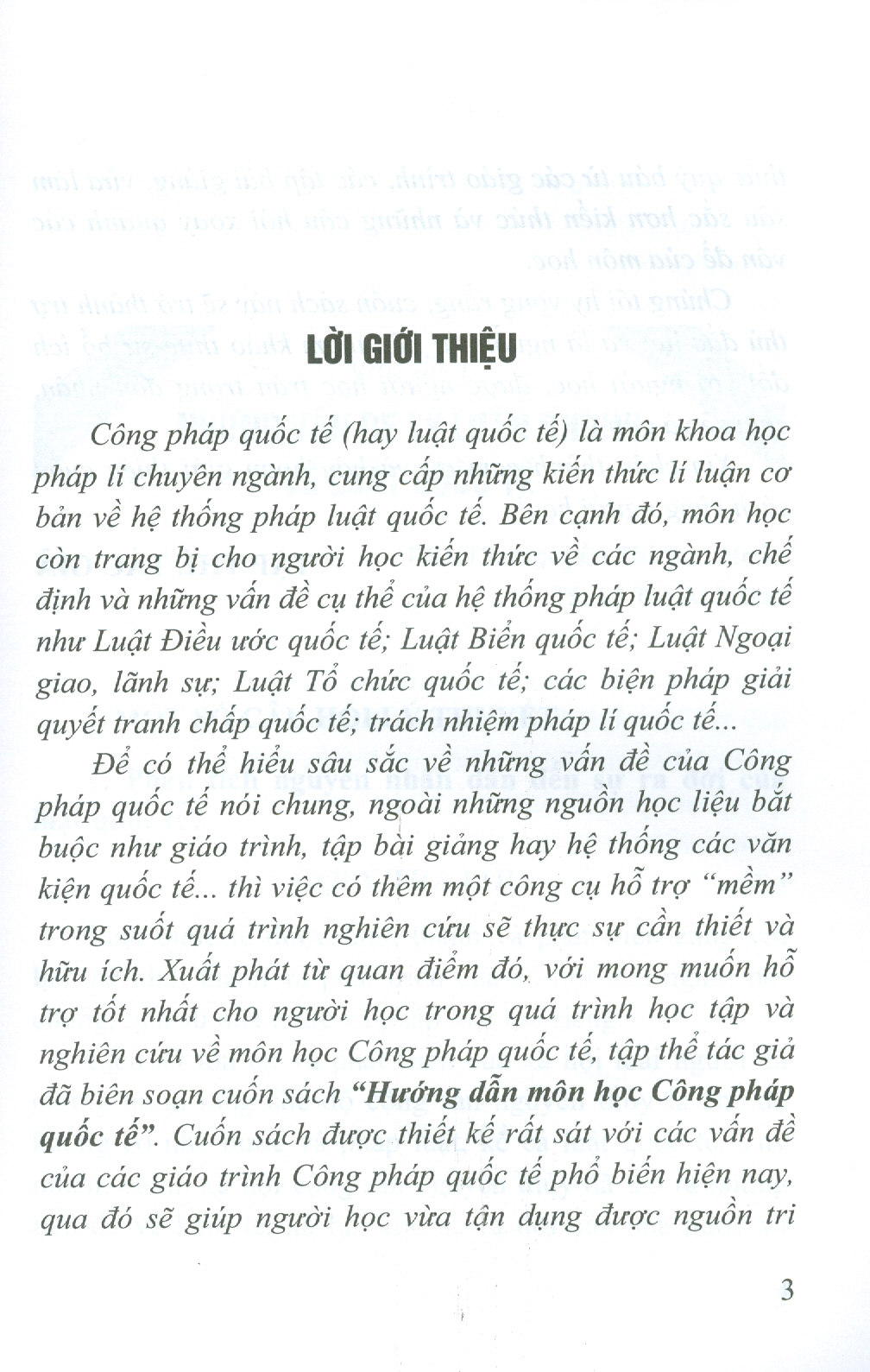 Hướng Dẫn Môn Học Công Pháp Quốc Tế
