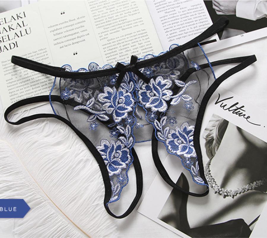 [Chọn màu] Quần lót nữ ren xẻ đáy cực sexy nóng bỏng