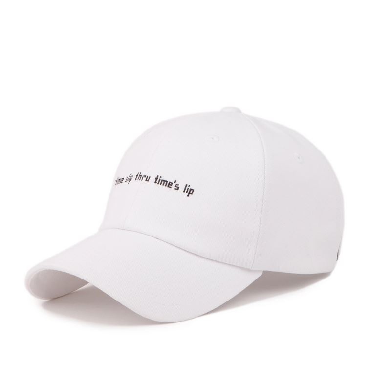 PREMI3R Mũ lưỡi trai Nón ballcap SLOGAN WHITE Mũ lưỡi trai phong cách hàn quốc nón thương hiệu chính hãng