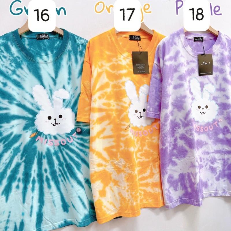 Áo loang tie dye unisex form rộng Tie Boutique - in hình dễ thương