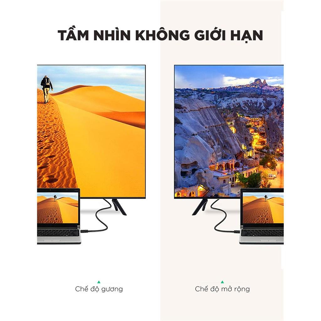 Cáp HDMI 2.1 hỗ trợ 8K/60Hz dài 1-3m UGREEN HD140 hàng chính hãng