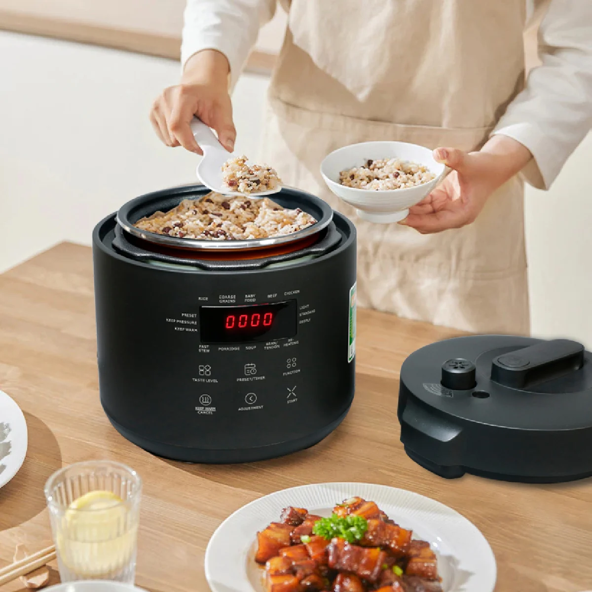 Nồi áp suất Mishio 2.5L - Hàng chính hãng
