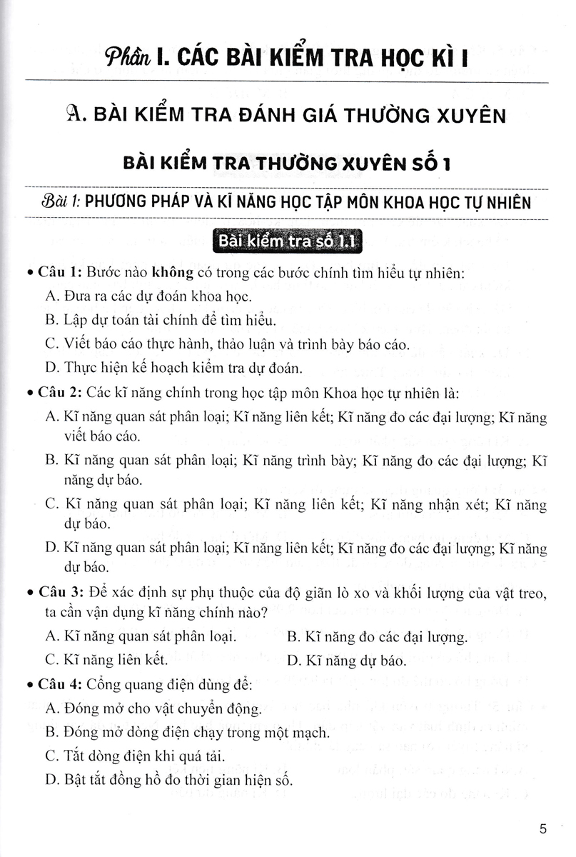 Sách tham khảo- Đề Kiểm Tra, Đánh Giá Vật Lí 7 - Khoa Học Tự Nhiên (Bám Sát SGK Kết Nối Tri Thức Với Cuộc Sống)_HA