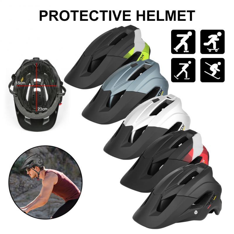 RNOX Capacete Ciclismo Mũ Bảo Hiểm Xe Đạp MTB Xe Đạp Nam Mũ Bảo Hiểm Đường Đua Mũ Bảo Hiểm Xe Đạp Xe Điện Mũ Bảo Hiểm Color: black green Size: L
