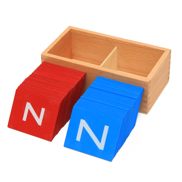 Chữ nhám giáo cụ montessori