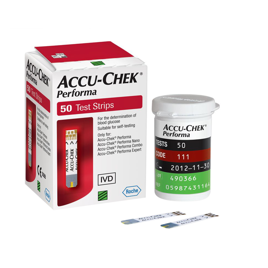 Que Thử Đường Huyết Accu Chek Performa