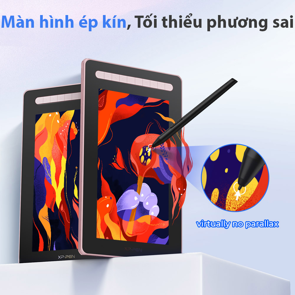 Bảng Vẽ Màn Hình XP-Pen Artist 16 Gen 2 Chip X3 Android 127% SRGB Cảm Ứng Nghiêng - Hàng Chính Hãng