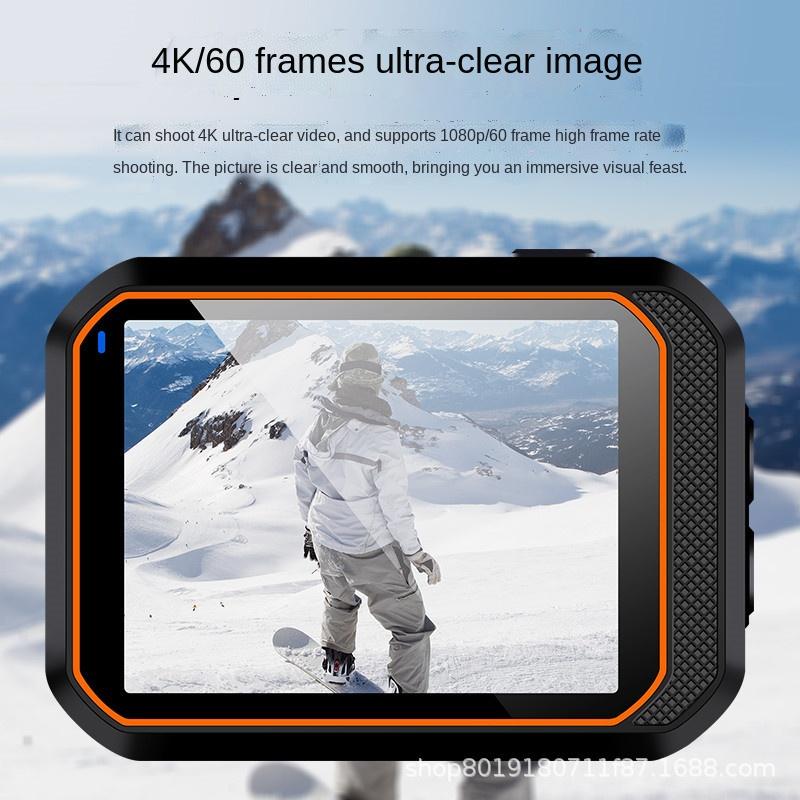 Camera hành động 4K HD với màn hình điều khiển điều khiển từ xa Máy ảnh thể thao chống nước máy quay máy ảnh máy ảnh 4K Sports Camera