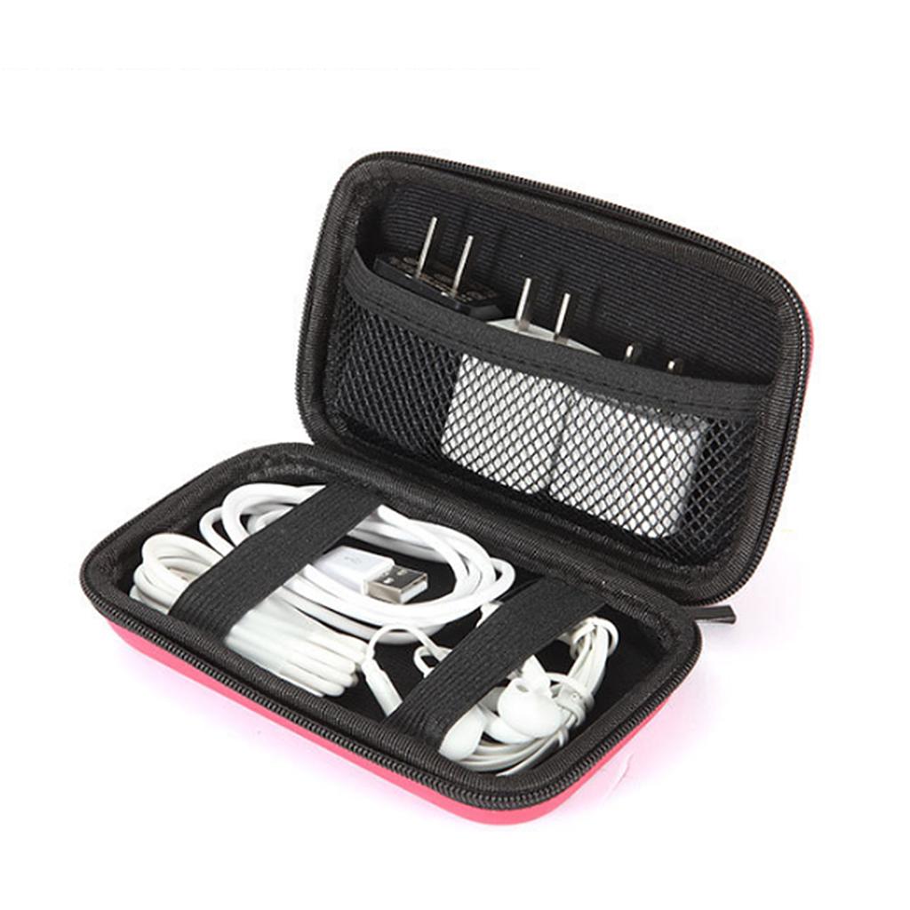 Cable/Adapter/Charger Case Bag Organizer Portable EVA Protective