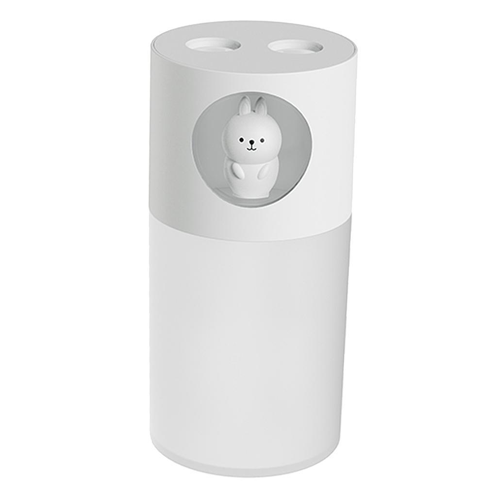 Small Desktop Air Humidifier Night Light Aromatherapy for Office SPA pink
