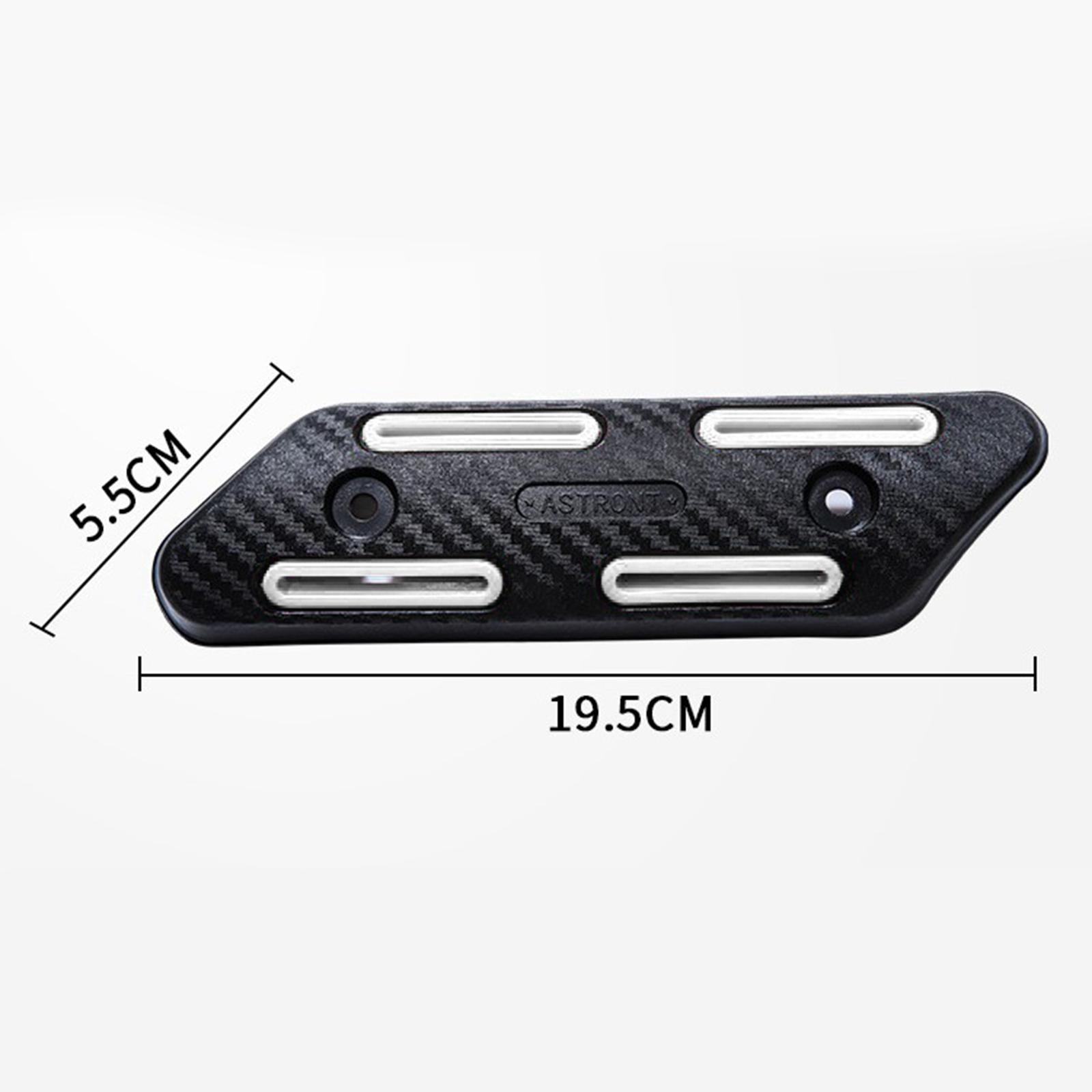 Durable Motorcycle Exhaust Pipe Protector Heat Shield Cover